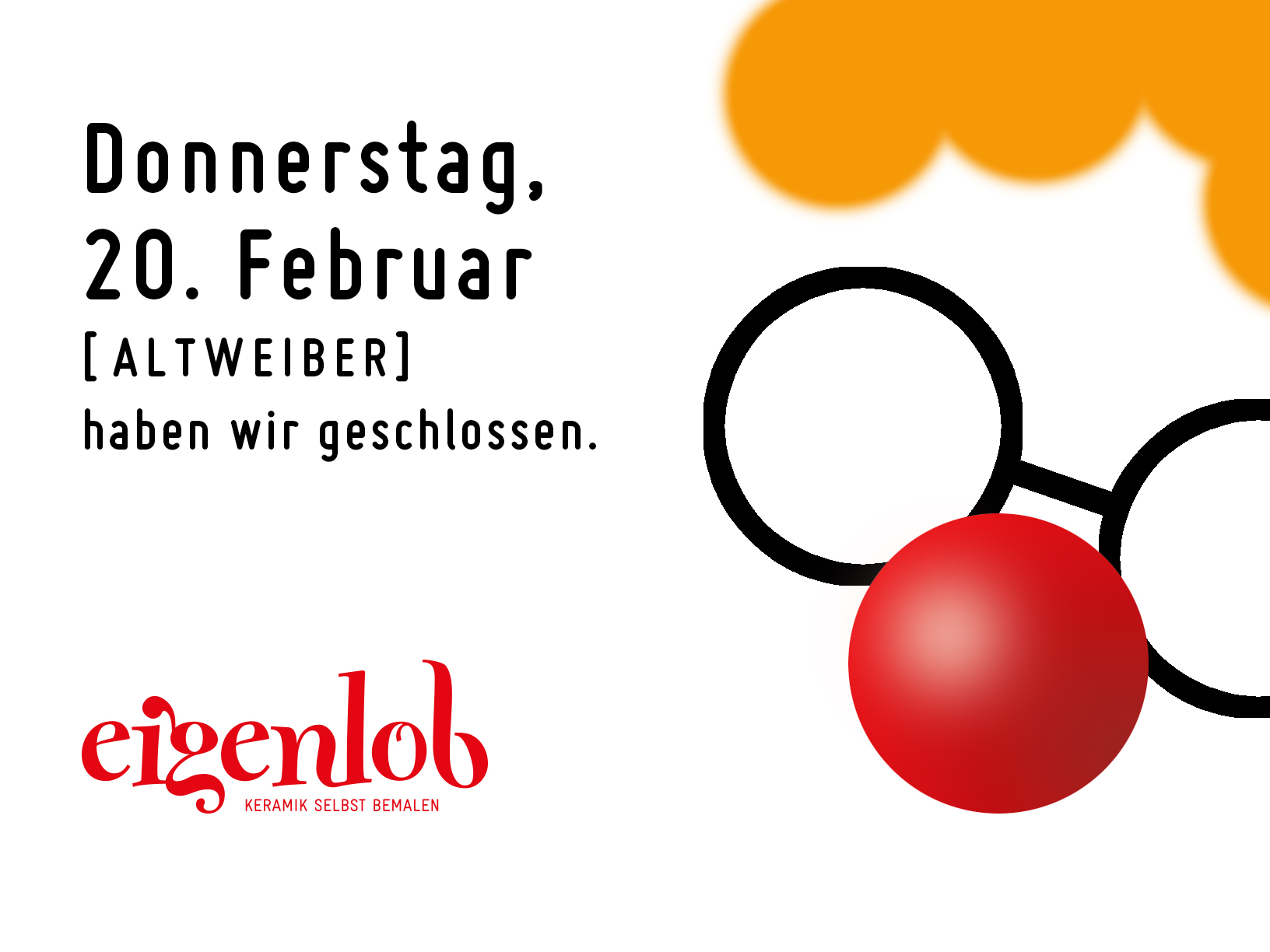 _facebook-post-20200217-altweiber Am Altweiber ist das Eigenlob geschlossen.