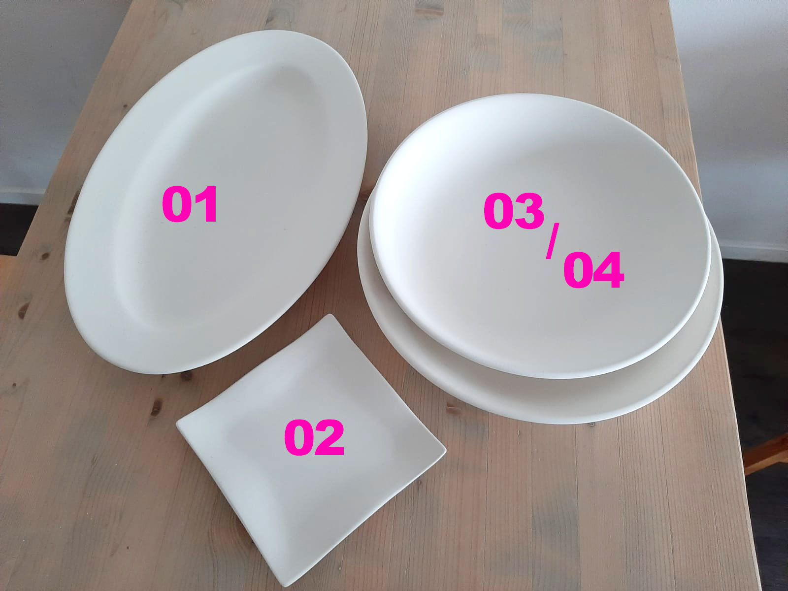 platten-und-cottageschalen Platten und Cottage Schalen Eigenlob Keramik selbst bemalen