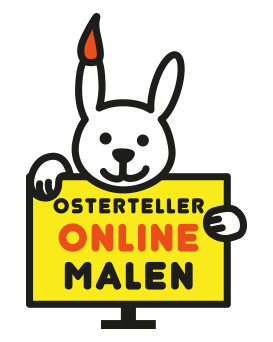 Osterteller online malen